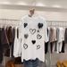 Large Version Short Sleeved T Shirt Women New Design Round Neck Versatile Medium And Long Ins Top_ecoleips.com