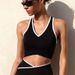New Foreign Trade European American Fashion Short Sports Vest, Summer Refreshing And Figure-flattering Fitness Yoga Wear_ecoleips.com