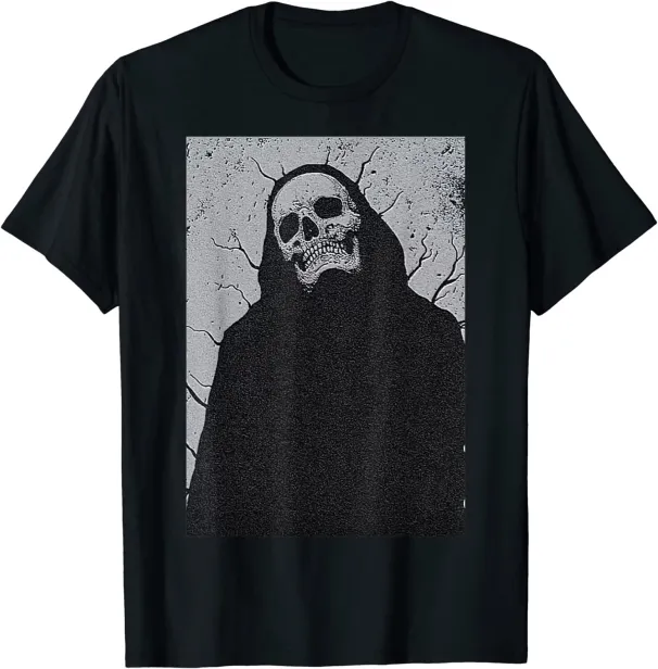 Women's T-Shirts NEW LIMITED Occult Gothic Dark Satanic Unholy Witchcraft Skull Emo Goth T-Shirt_ecoleips.com