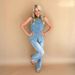 "Women's Classic Denim Vest – Lightweight Sleeveless Jacket For Spring & Summer Layering"_ecoleips.com