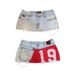 Y2k Cross-border Street Gothic Fashion Digital Printing Splicing Skirt Women's New Bm Feng Shui Washed Denim Skirt_ecoleips.com