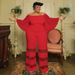 Women's Clothing Plus Size Women's Sexy Color Block Jumpsuit Fashion Long Sleeve For Formal & Casual For Women_ecoleips.com