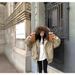 Versatile Big Fur Collar Cotton Clothes, Femininity, Foreign Style Stacked Wear, Thickened In Winter_ecoleips.com