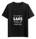 Women's T-Shirts Tshirt Muscle Freaks Luis Funny Phrase Spanish Style_ecoleips.com