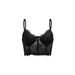 Cross-Border Hot Girl Street Hollow Out Simple Ins Style Lace Eyelash Multi-Color Sexy Bra Camisole Top_ecoleips.com