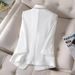 Women's Clothing Diamond Studded Suit Three Quarter Sleeve Small Jacket Design Niche Fashion Casual Suit_ecoleips.com