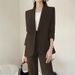 girl Set Women, Spring And Autumn 2025 New Korean Style, Street Fashionable Casual Elegant Professional Suit For Women_ecoleips.com