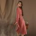 Voya Wedding Robe For Women, Bride Bridesmaid, Long Velvet Robe, Spring And Autumn Wedding, Newlywed Red Pajamas_ecoleips.com