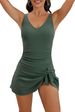 Women's Clothing New Style Women's Fashion High End Durable One Piece Swimsuit Belly Control Swimsuit Dress Small Fresh Style_ecoleips.com