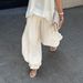 Aria Basics Autumn Winter New French Style Bubble Jogger For Women, Stylish And Elegant Casual Long Pants 2025 Cross-Border_ecoleips.com