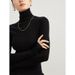 Aria Basics Aria Basics German Yangzi Yarn Shima Sei 18 Needle Seamless 100% Wool Sweater 25 Autumn Winter Knitted High Neck Base Shirt_ecoleips.com