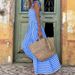 Women's Summer Striped Maxi Dress Elegant Loose Fit A-Line Sleeveless Casual Dress for Women Pink Red Black Sky Blue_ecoleips.com