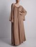 Aria Basics Aria Basics Cross-Border European And American Early Autumn High-End French Style Lazy Long Robe Women's Homewear Solid Color Loose_ecoleips.com