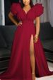 Women's Clothing Spring And Summer New Loose Large Swing Mesh Dress Commuter Large Size Women's Dress_ecoleips.com