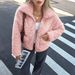 DiYun European And American Elegant Simple Fur Long-Sleeve Coat Women's Clothing 2025 Autumn/Winter_ecoleips.com