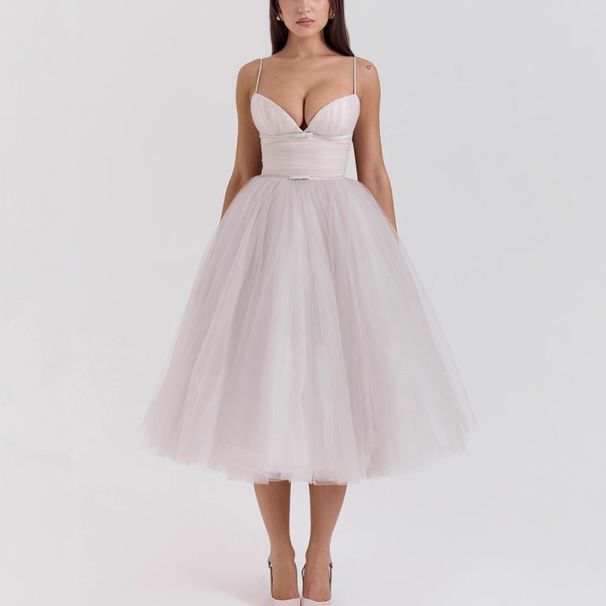 Women's Clothing Sexy Suspender Backless Casual Christmas Party Dress_ecoleips.com