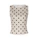 Women's Polka Dot Print Slim Fit Round Neck Sleeveless Summer Fashion Top New Arrival 2025 Foreign Trade_ecoleips.com