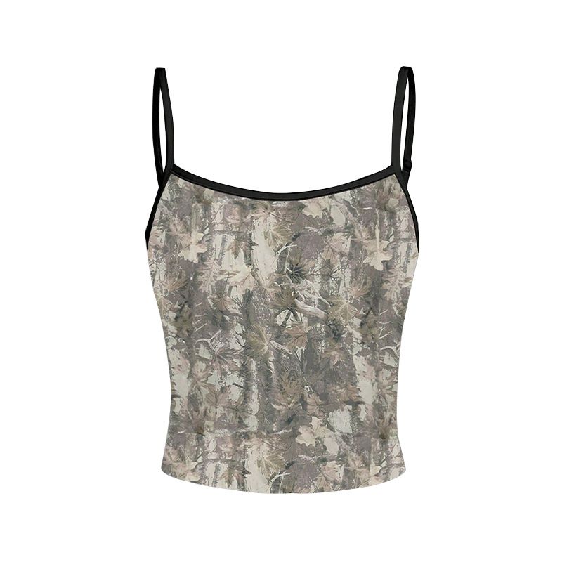 Women's Sexy Suspender Vest Top - 2025 Summer Retro Color Lingerie Innerwear (European & American Style)_ecoleips.com