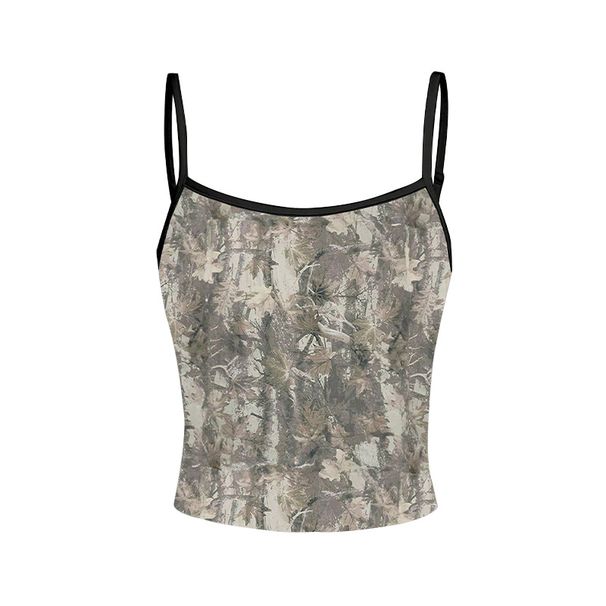 Women's Sexy Suspender Vest Top - 2025 Summer Retro Color Lingerie Innerwear (European & American Style)_ecoleips.com