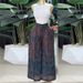 Women's Clothing Women's High Waisted Slimming Wide Leg Pants European American Style Printed Drawstring Design Sweet Fresh Autumn_ecoleips.com
