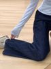American Retro Dark Blue High Waist Loose Women's Jeans 2025 Autumn Winter Stylish Wide Leg Pants_ecoleips.com