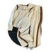 Women's Clothing Autumn Contrast Color Stitching Hooded Cardigan Jacket Wide Leg Pants Two Piece Suit Trendy_ecoleips.com
