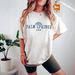 Women's Casual Round Neck Short Sleeve T-Shirt Multi-Color American Style Simple Fashionable Sports Top Solid Printed Loose Fit_ecoleips.com