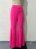 High Waisted Slim Fit Elastic Flared Pants For Women Spring/Summer Casual Versatile Fashion Trousers American Style_ecoleips.com