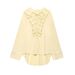 Women's Clothing Ruffled Pleated Top Chiffon Skirt Suit_ecoleips.com