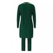 Women’s Clothing sunscreen surfing diving three piece swimsuit blocking conservative Hui nationality full coverage high elastic embroidered swimsuit_ecoleips.com