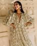 Women's Clothing Personality Literary Cotton Floral Fashion Print Dress_ecoleips.com