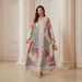 NT01 plus Size Women's Robe Dress Cross Border Fashion Turkish Style Jacquard Mesh Print Muslim Clothing_ecoleips.com
