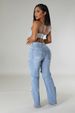 K Hot Girl Pants With Holes, Heavy Industry Nail Bead Bead Elastic Jeans, Women's Pants_ecoleips.com