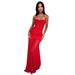 Women's Clothing Sexy And Charming Off-Shoulder Strapless Maxi Dress Sheer Mesh For Cocktail Party/Banquet Style Summer Women's Clothing/Dress_ecoleips.com