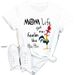 Cross-border Mother's Day Themed Simple Clothing, Letter-printed 's Plus-size Base Shirt, Short-sleeve T-shirt For_ecoleips.com