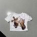 New Cross Border Belly Button T Shirt With Print Short Sleeves_ecoleips.com