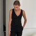 Vintage V-Neck Sleeveless Vest Top For Women – Slim Fit Lightweight Cardigan, Spring Summer Casual Layering Staple_ecoleips.com