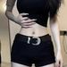 American Style Spicy Girl Low Waist Tight Elastic Denim Ultra Shorts Women Summer New Slim Fit Slimming Wide Leg_ecoleips.com