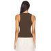 Cross-border Best-selling Buttoned Ribbed Sleeveless Knitted Vest, Sweet And Spicy Style, Niche Inner Wear,_ecoleips.com