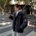 girl Girl 2025 Winter Down For Women New Thickened Korean Version Two-Piece Loose Hooded Coat Cotton Padded Jacket Wholesale_ecoleips.com