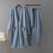 Women's Elegant Three Piece Set Autumn Winter Knitted Cardigan Vest And Pants Casual Woolen Suit European American Style_ecoleips.com