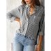 Women's Clothing Tops Loose Casual Long Sleeved Shirts For Women_ecoleips.com