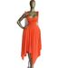 Women's Asymmetric Skirt Set With Designer Sleeveless Top - Spring Fashion Outfit For Casual And Dressy Occasions_ecoleips.com