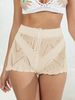 2025s Women's New Hollow Out Woven Beach Shorts Sexy Bodycon Hot Pants Z891_ecoleips.com