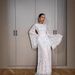 Modest Evening Dress Women's Floral Maxi Dress Long Sleeved Spring New Arrival European American Style Sweet Design Soft Muslim Fashion_ecoleips.com