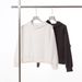 Women's Heavyweight Fleece Hoodie - 450GSM Silver Fox Plush Cropped Drop Shoulder Sweatshirt For Autumn & Winter - Streetwear Oversized Pullover_ecoleips.com