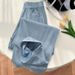 Women's High-Waisted Tencel Denim Wide Leg Pants Spring/Summer Thin Loose Fit Ice Silk Flowing Straight Leg Floor-Length_ecoleips.com