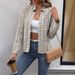 2024 Autumn European And American Foreign Trade Cross-Border's Fashion Slim-Fit Cardigan Elegant Office Blazer For_ecoleips.com