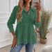 European And American Cross-Border 2025 New Spring Summer Women's Solid Color Fashion Comfortable Versatile Long_ecoleips.com