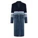 Women's Clothing Women's European American Style Patchwork Denim Trench Coat Niche Wool Color Block Mid-Length Winter Design_ecoleips.com
